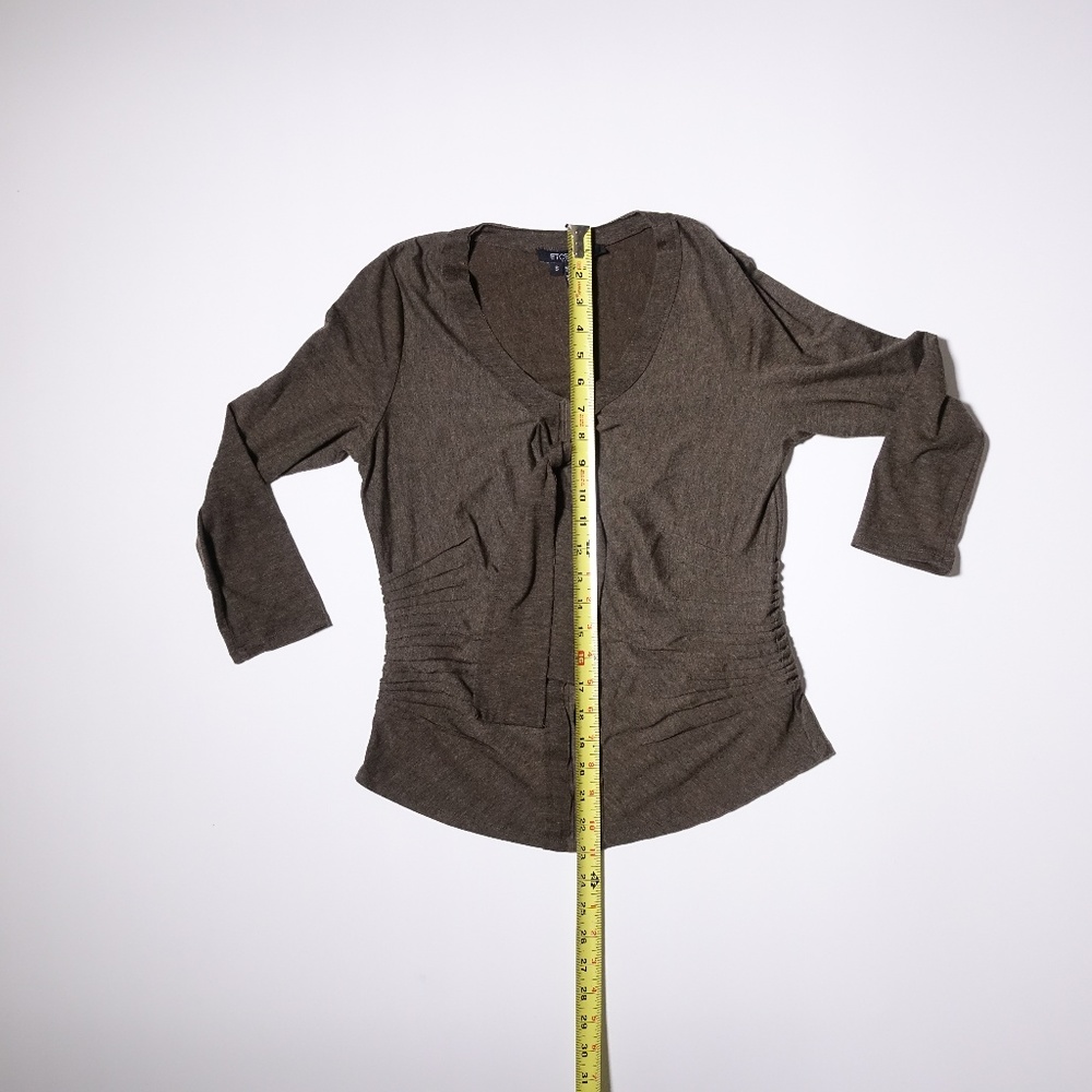 Etcetera Small Brown Shirt - Picture 4 of 6